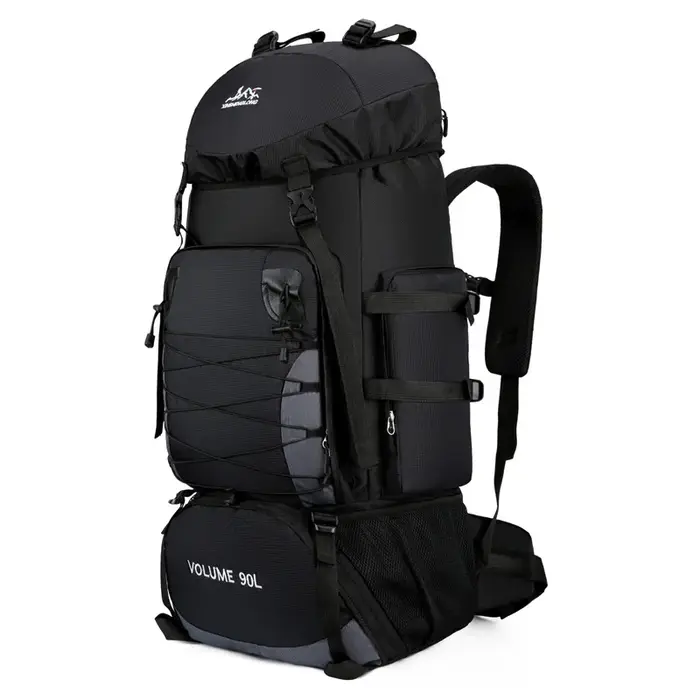 Sac à dos de randonnée imperméable pour homme, 90L, grande capacité, sac de sport de plein air pour
