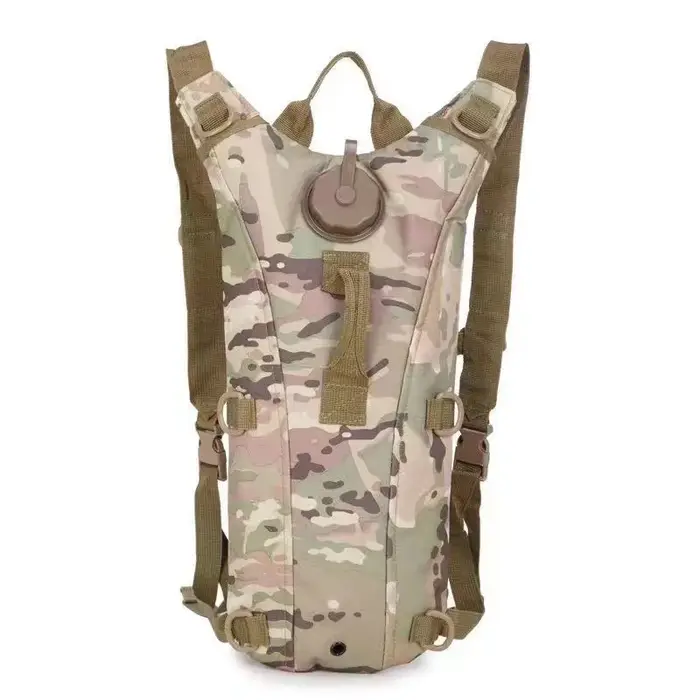 Sac à eau imperméable 3L pour sports de plein air, sac à dos pratique pour les voyages, le cyclisme, la randonnée, bouteille d'eau tactique