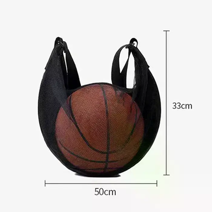 Sac de transport individuel pour ballon avec poche zippée