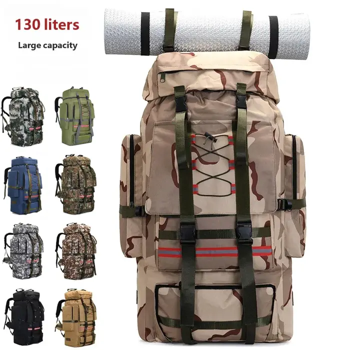 Sac à dos de randonnée et de camping 130L