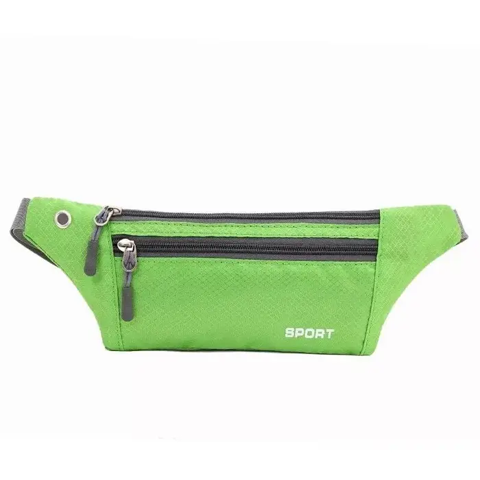 Sac de taille en nylon multifonction pour homme et femme