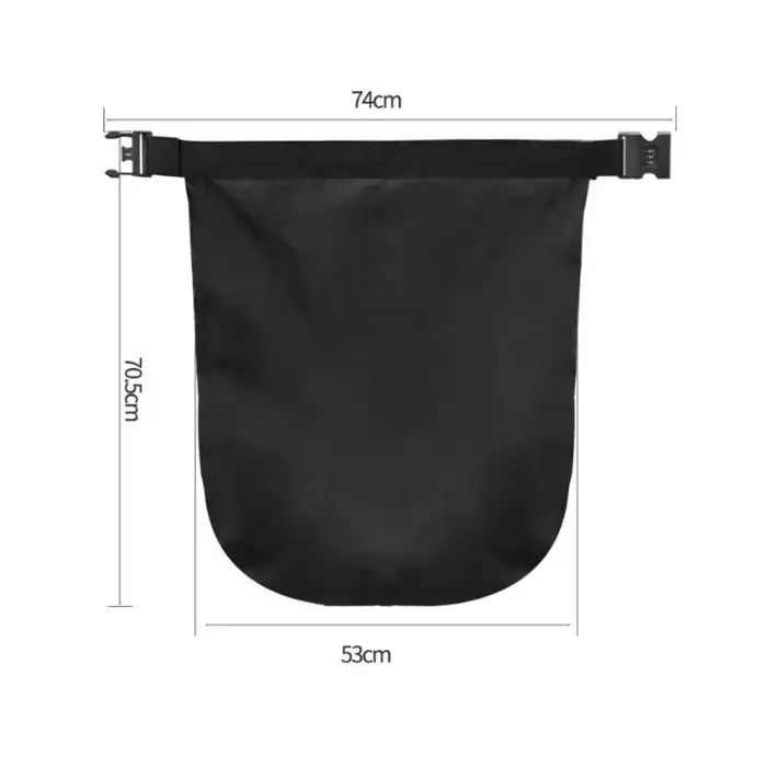 Sac de casque de moto antivol grande capacité avec boucle d'assurance