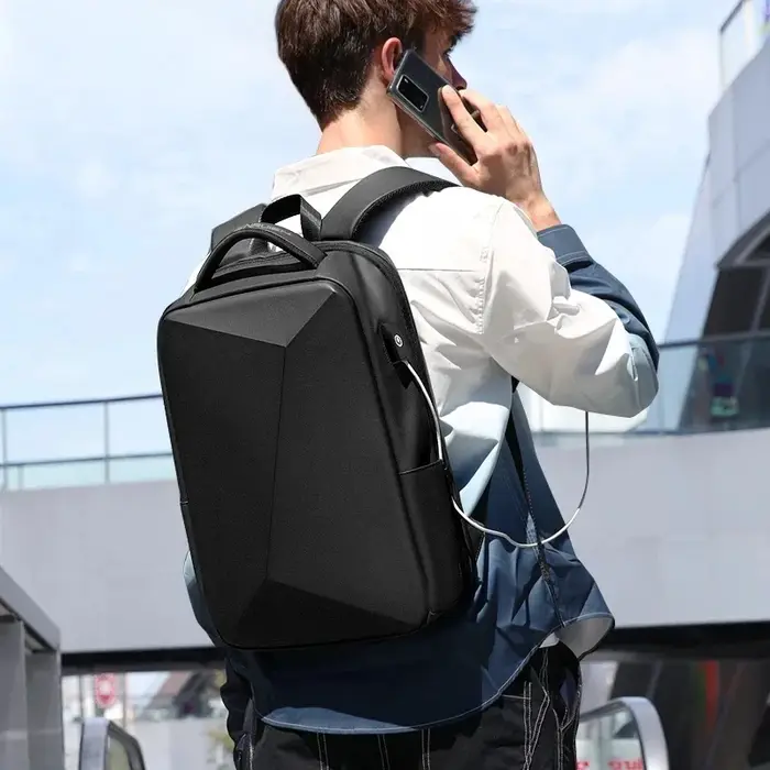 Sacs à dos pour ordinateur portable intelligents noirs pour hommes