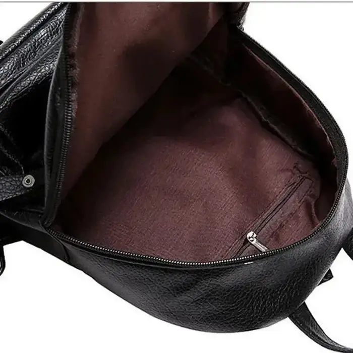 Sac à dos de couleur unie