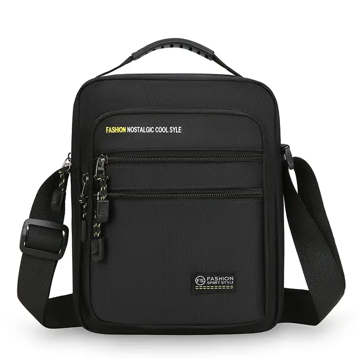 Nouveau sac à bandoulière Oxford pour homme, sac à bandoulière unique, grande capacité de rangement,