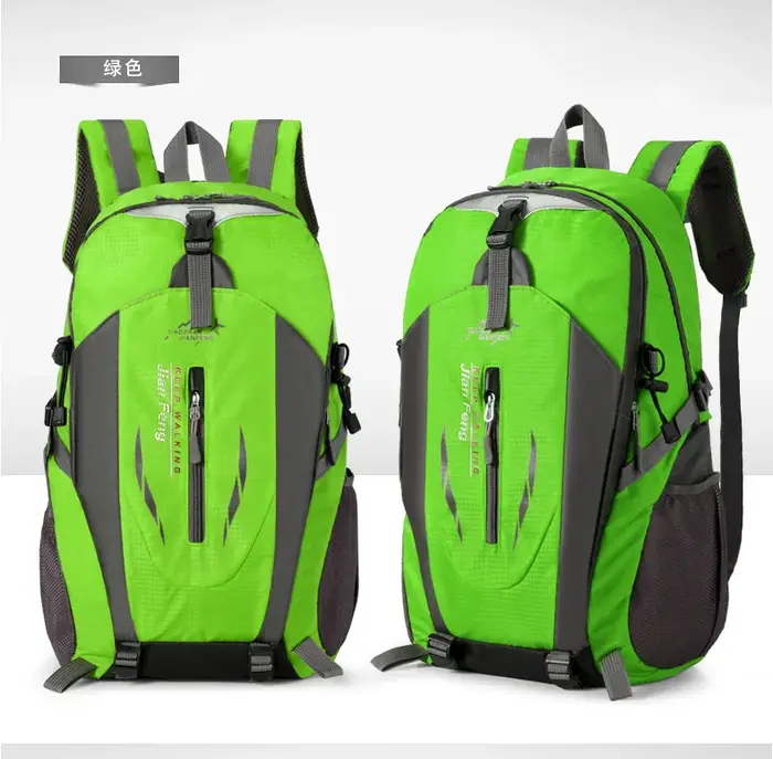 Sac à dos de sport d'extérieur en nylon, sac de randonnée de loisirs, sac à dos léger pour l'alpinis