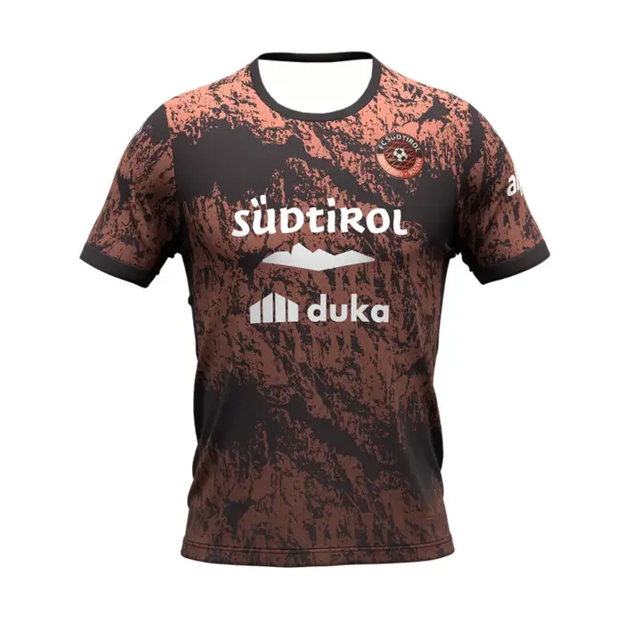 Maillot de football domicile FC Sud-Tirol 25-26, kit d'entraînement, t-shirt sportif d'été pour homme, vêtements pour enfant, tee-shirt Y2K pour femme ﻿