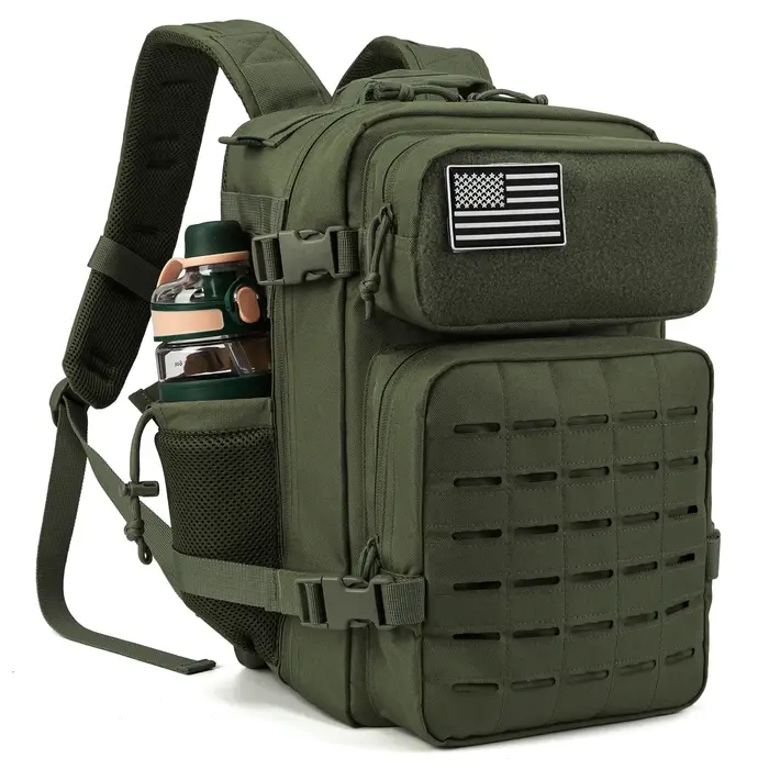 25L sac à dos tactique sac extérieur pour Fitness MOLLE sac à dos GYM pour femmes/hommes EDC randonnée survie sac à dos sorcière porte-bouteille