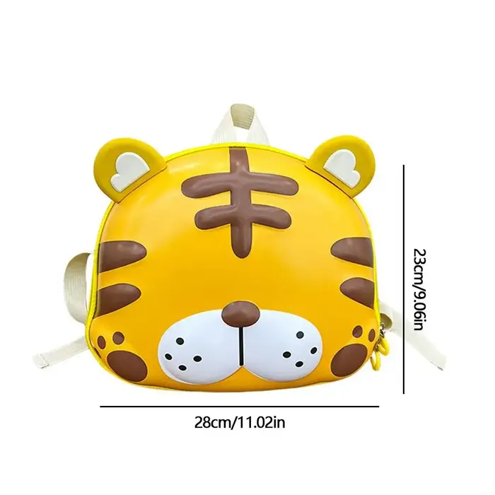 Nouveau sac à dos tigre de dessin animé EVA sac d'école Portable en plein air voyage grande capacité sac à bandoulière