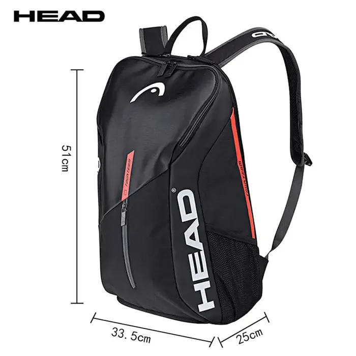 Sac à dos de Tennis Original HEAD Tour Team Series, grande capacité avec compartiment à chaussures,