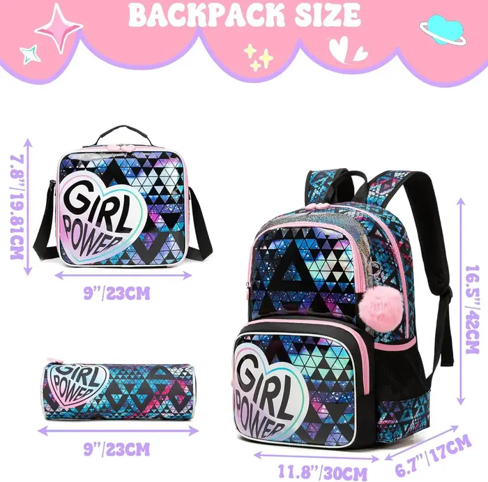 Sac à dos pour filles, sac d'école primaire
