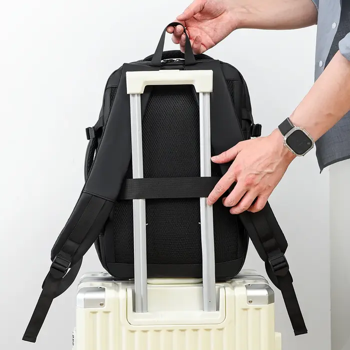 Sac à dos professionnel multi-poches hydrofuge pour ordinateur portable 15