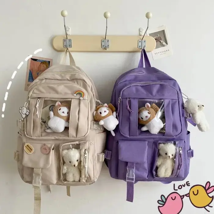 Sac à dos mignon et unique pour fille de grande capacité pour les étudiants