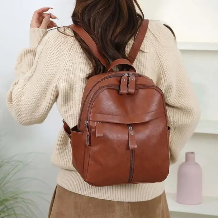 Sac à dos élégant en PU souple