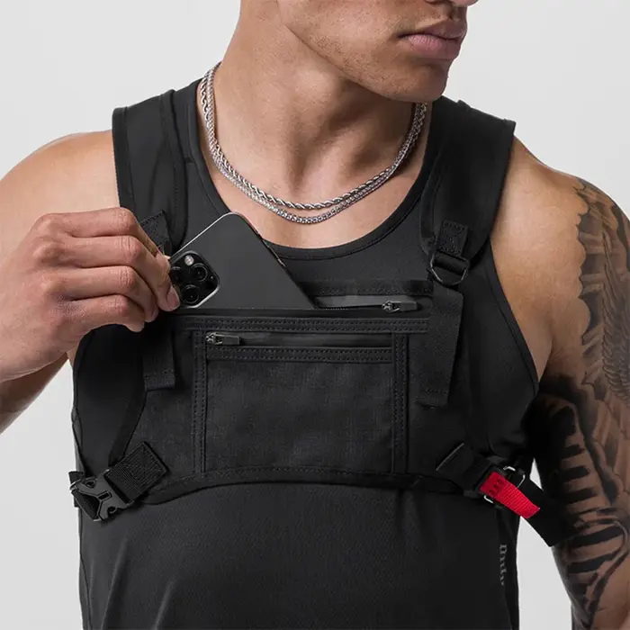 Sac de poitrine de rangement de Sport pour hommes