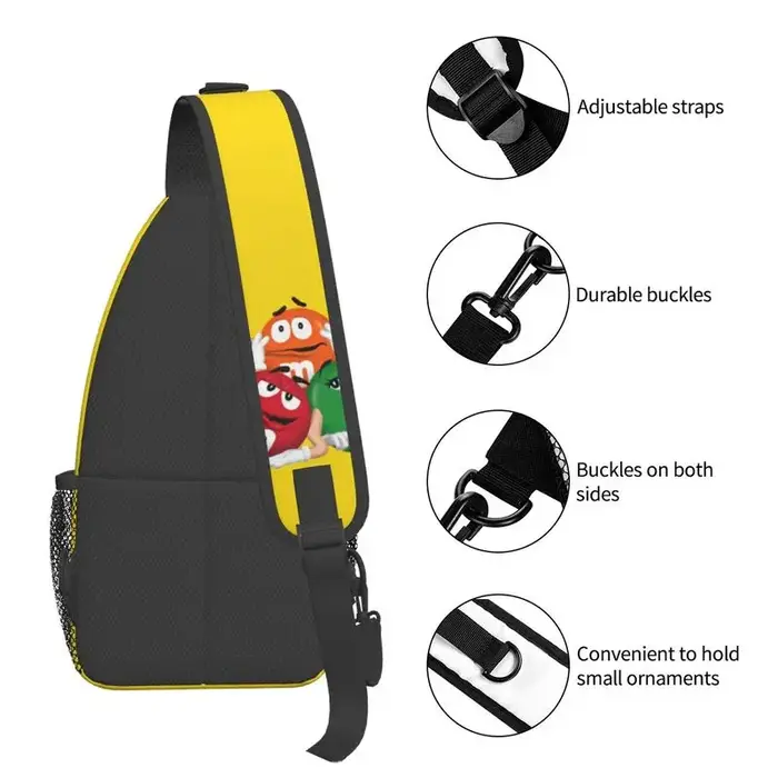 Sac à dos à bandoulière personnalisé pour hommes