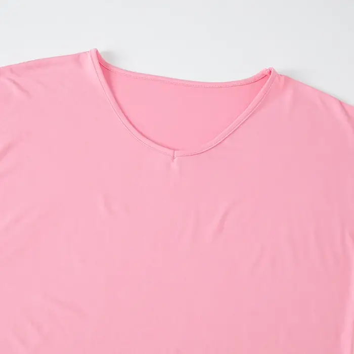 4/1 pièce été automne femmes couleur unie basique polyvalent à manches courtes T-shirt sport décontr