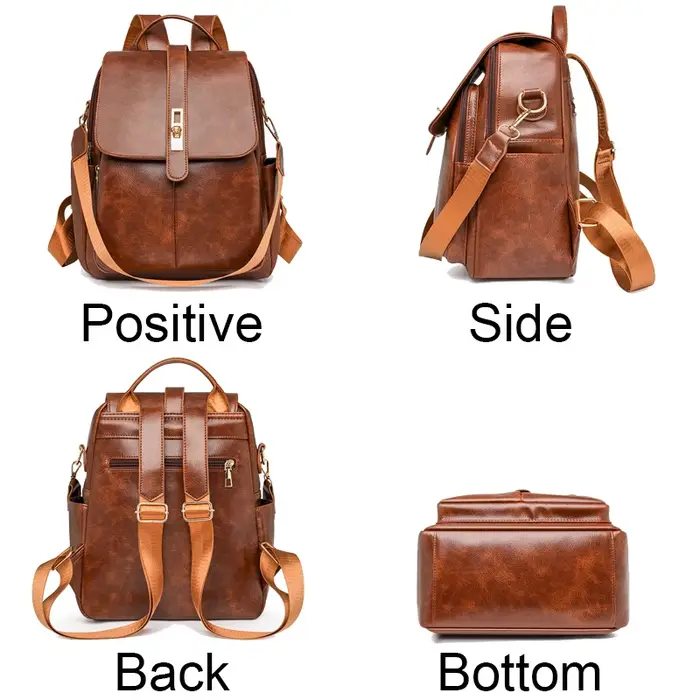 Sacs à dos en cuir PU pour filles