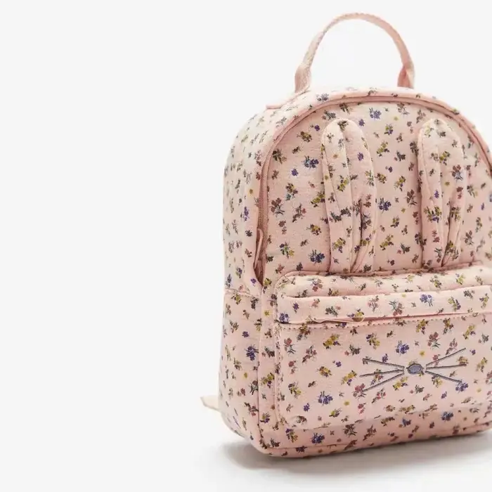 Sac à dos à imprimé floral de dessin animé pour enfants