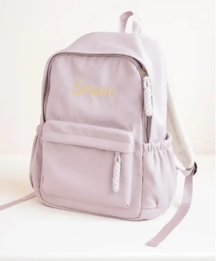 Sac à dos personnalisé pour enfants avec nom – Sac d'école brodé
