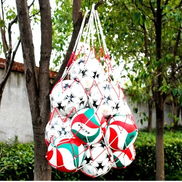 Sac en filet pour ballons de sport en Nylon épais