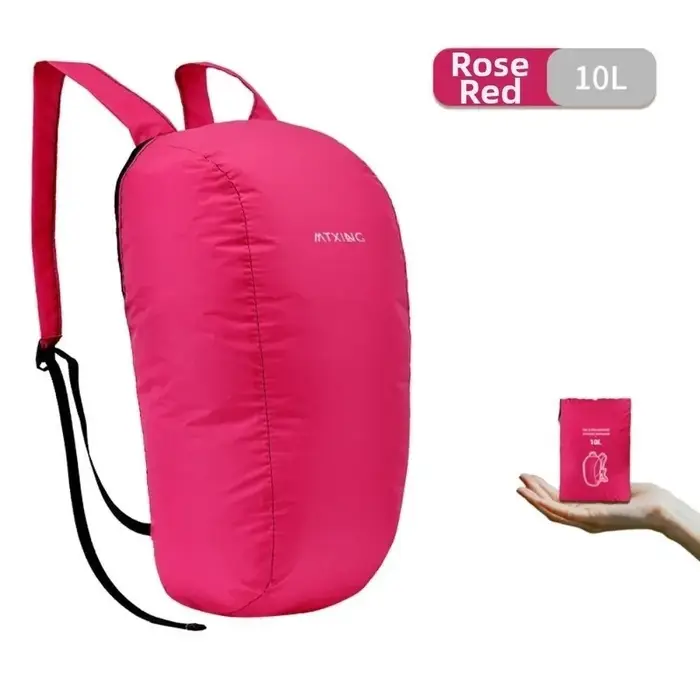 Nouveau sac à dos pliable de 10l