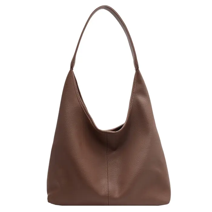 sac a main femme sac bandouillere femme sacs à provisions sacs fourre-tout Ensemble de sacs à main en cuir souple pour femmes, fourre-tout à bandoulière Simple, couleur Pure, grande capacité, 2 en 1