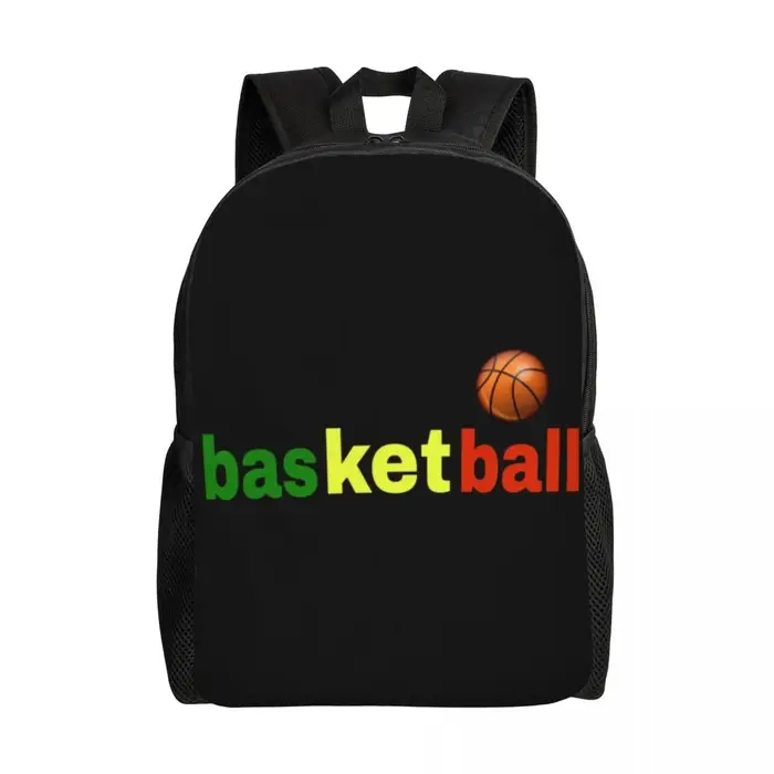 Sac à dos de basket-ball avec impression 3D pour filles et garçons