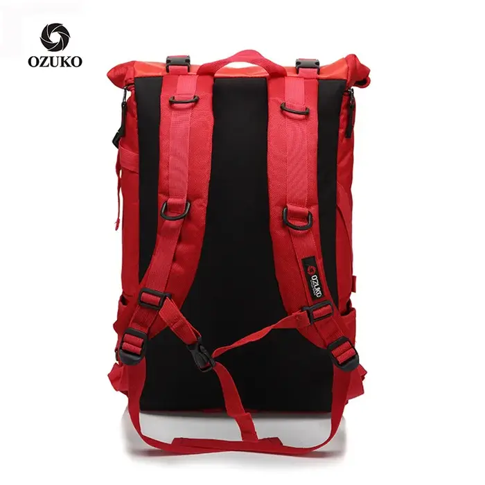 Grand sac à dos hommes 15.6 pouces ordinateur portable hydrofuge cartable pour adolescent décontract