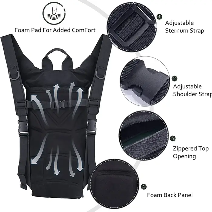 Sac à eau étanche pour sports de plein air