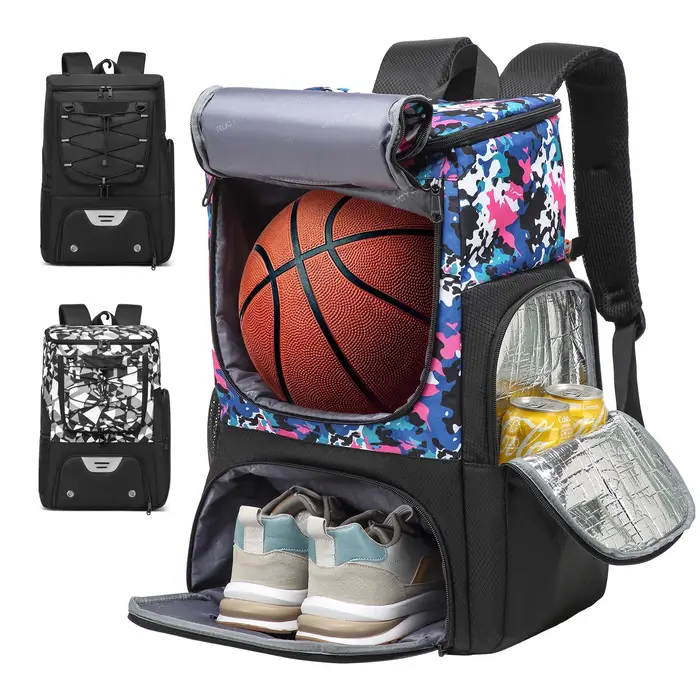 Sac à dos de Football pour hommes, sac à dos de basket-ball, sacs de rangement de Football en plein 