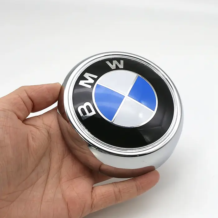 Logo ABS automobile, logo bleu et blanc