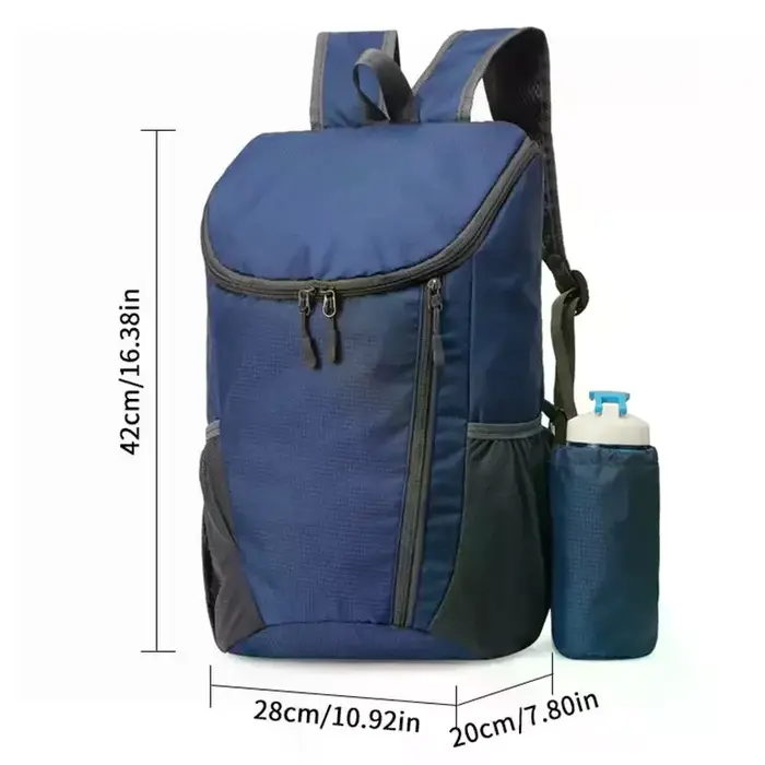 Sac à dos pliable portable de 20 L