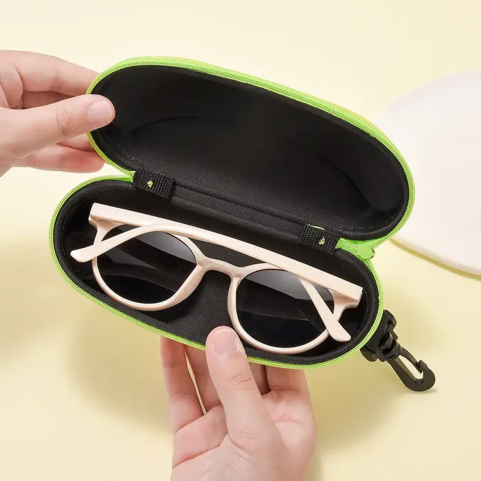 Étui pour lunettes de sport, étui léger pour lunettes de sport, étui pour lunettes Eva, fonctionnel pour les voyages en voiture, les voyages à la plage, en plein air