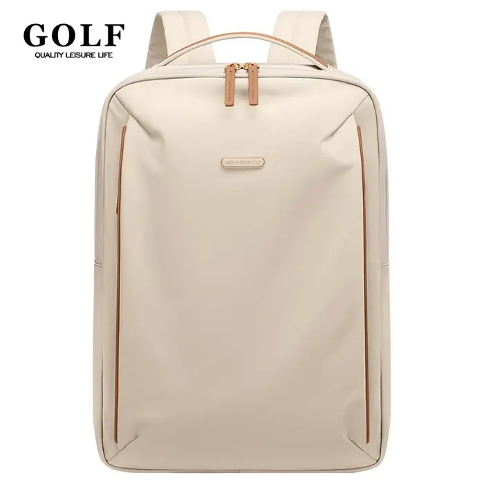 GOLF-Sac à dos mince pour ordinateur portable pour femme, sac à dos élégant avec 2 armements informa