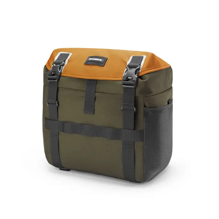 ROCKBROS – sac de vélo avant, sac à bandoulière Portable étanche, polyvalent pour plusieurs scénario