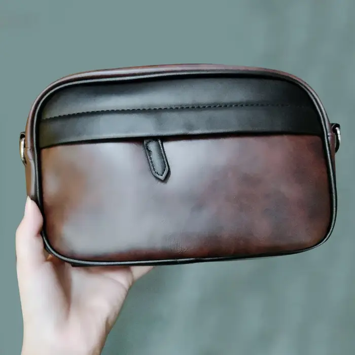 Sac à bandoulière d'affaires de luxe pour hommes