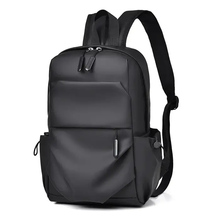 Sac à dos imperméable en cuir Pu pour hommes pour les déplacements et les voyages sacs d'école mochila hombre mini