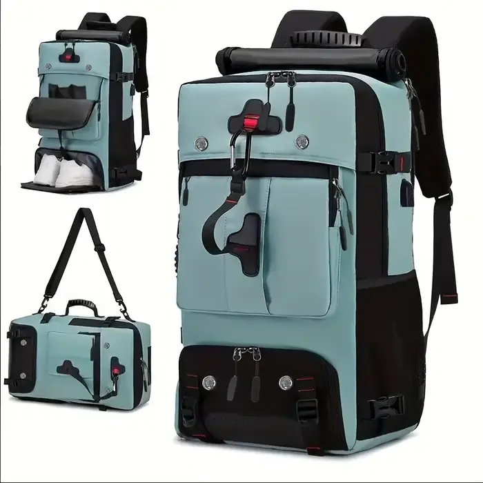 Sac à dos de voyage pour homme, sac à dos décontracté pour homme pour voyage, grand sac à dos de voy