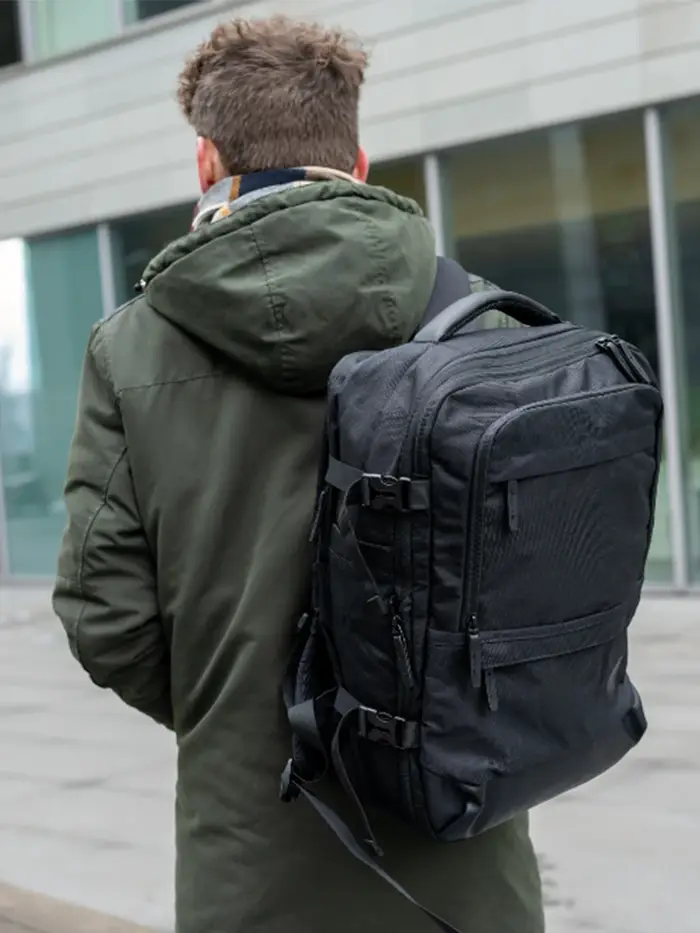 BAGSMART valise sac à dos de voyage pour Easyjet cabine sac 45x36x20 sacs à dos pour hommes remplaça