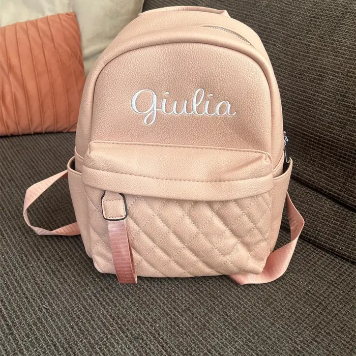 Nom personnalisé Sac à dos pour femme Nom