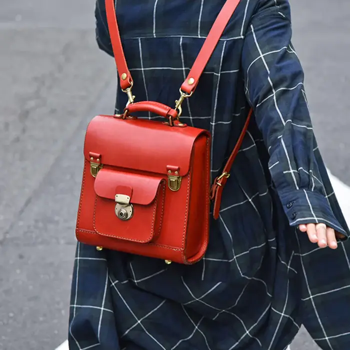 Sac à dos en papier Kraft pour femmes