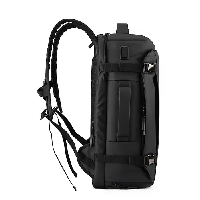 Sac à dos de voyage extérieur Simple sac à dos respirant réduction de la charge épaule dos grande capacité USB indépendant