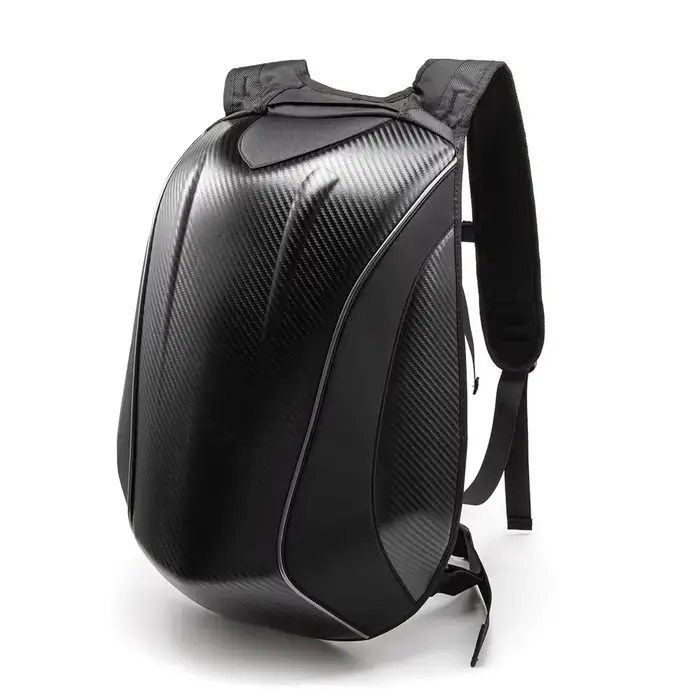 Sac à dos de Moto classique rétro, sacs de course assortis, sac de Moto étanche en Fiber de carbone,