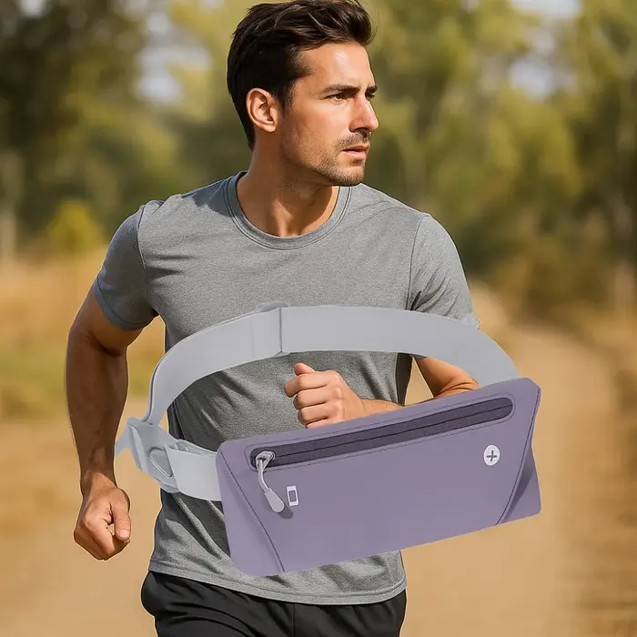 Sac banane de sport ultra-fin