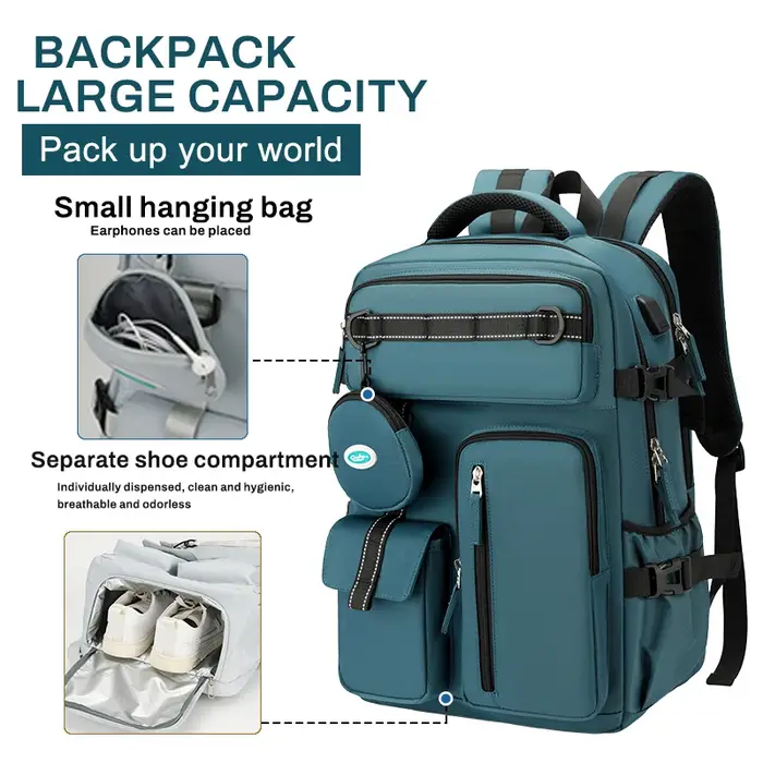 Sac à dos de voyage, sac à dos de cabine approuvé pour les vols