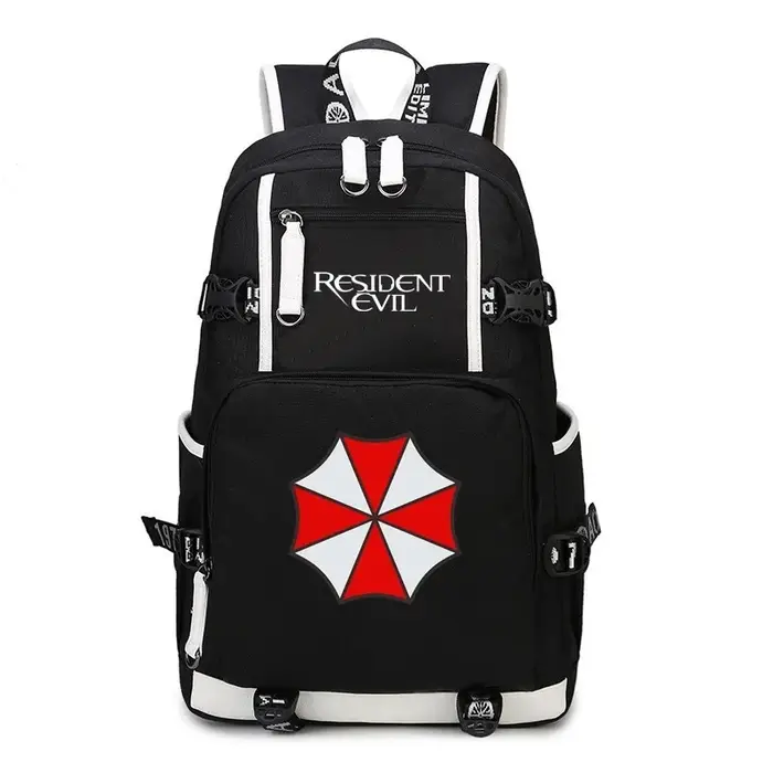 R-Resident Evil U-Umbrellas Sac à dos d'impression pour hommes et femmes