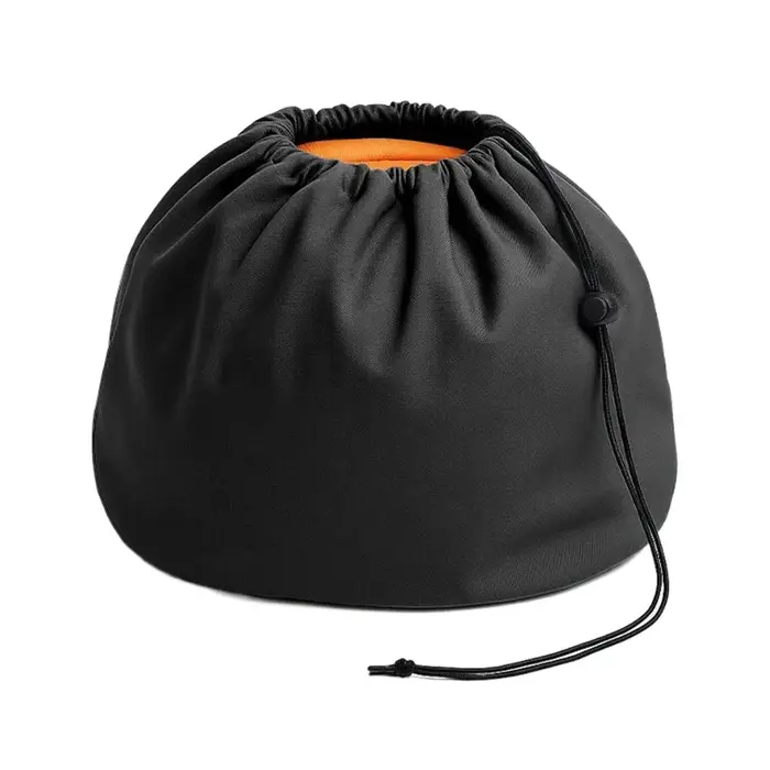 Sac fourre-tout de basket-ball de couleur unie, sac de rangement réglable de grande capacité avec co