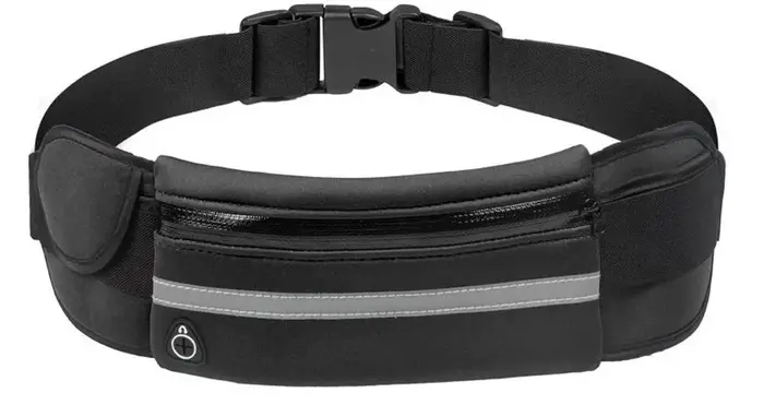 Sac banane de sport pour femmes et hommes, sac de taille pour course à pied, ceinture pour téléphone