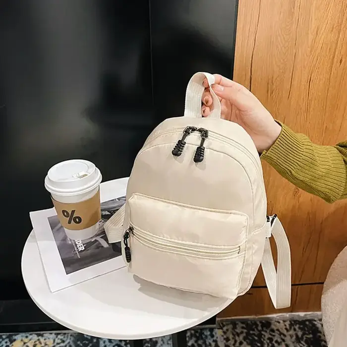 Sac à dos décontracté en nylon pour adolescentes